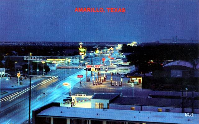 16b Rt 66, Amarillo TX (ppc 1960s)