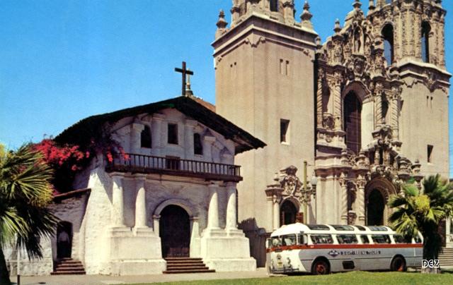 33a Mission Dolores, San Francisco CA (ppc 1960s)